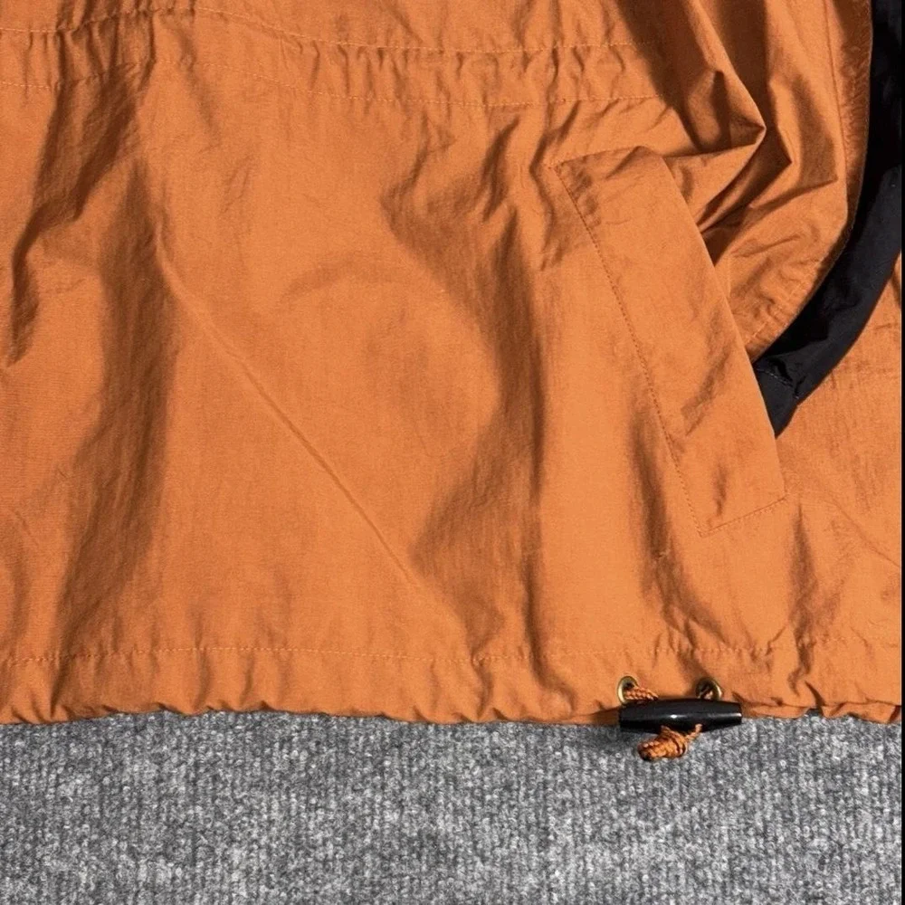 Texas‎ Longhorns Jacket Mens XL Orange NCAA Football Pullover Windbreaker Anorak